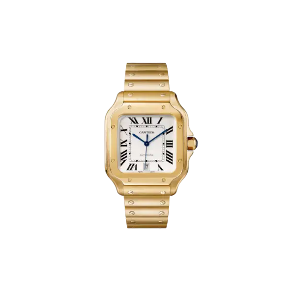 Santos de Cartier Large Yellow Gold – Brown Dial